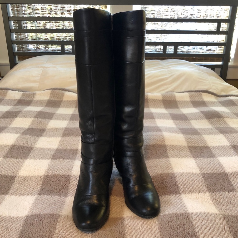 Pikolinos Tall Black Boots (8/8.5)